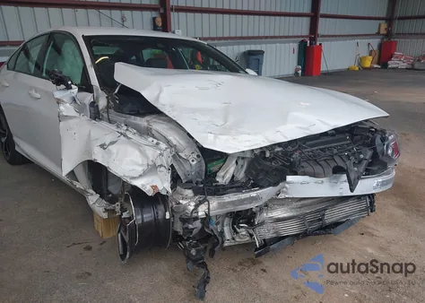 2020 Honda Accord Sport из США, поврежденный, VIN 1HGCV1F33LA155101